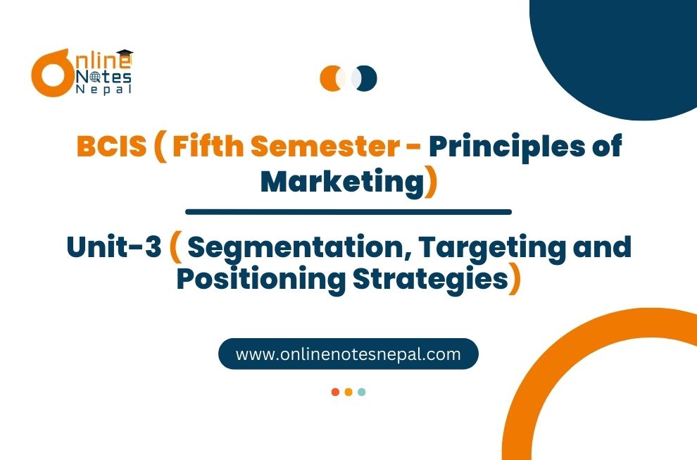 Segmentation, Targeting and Positioning Strategies Photo